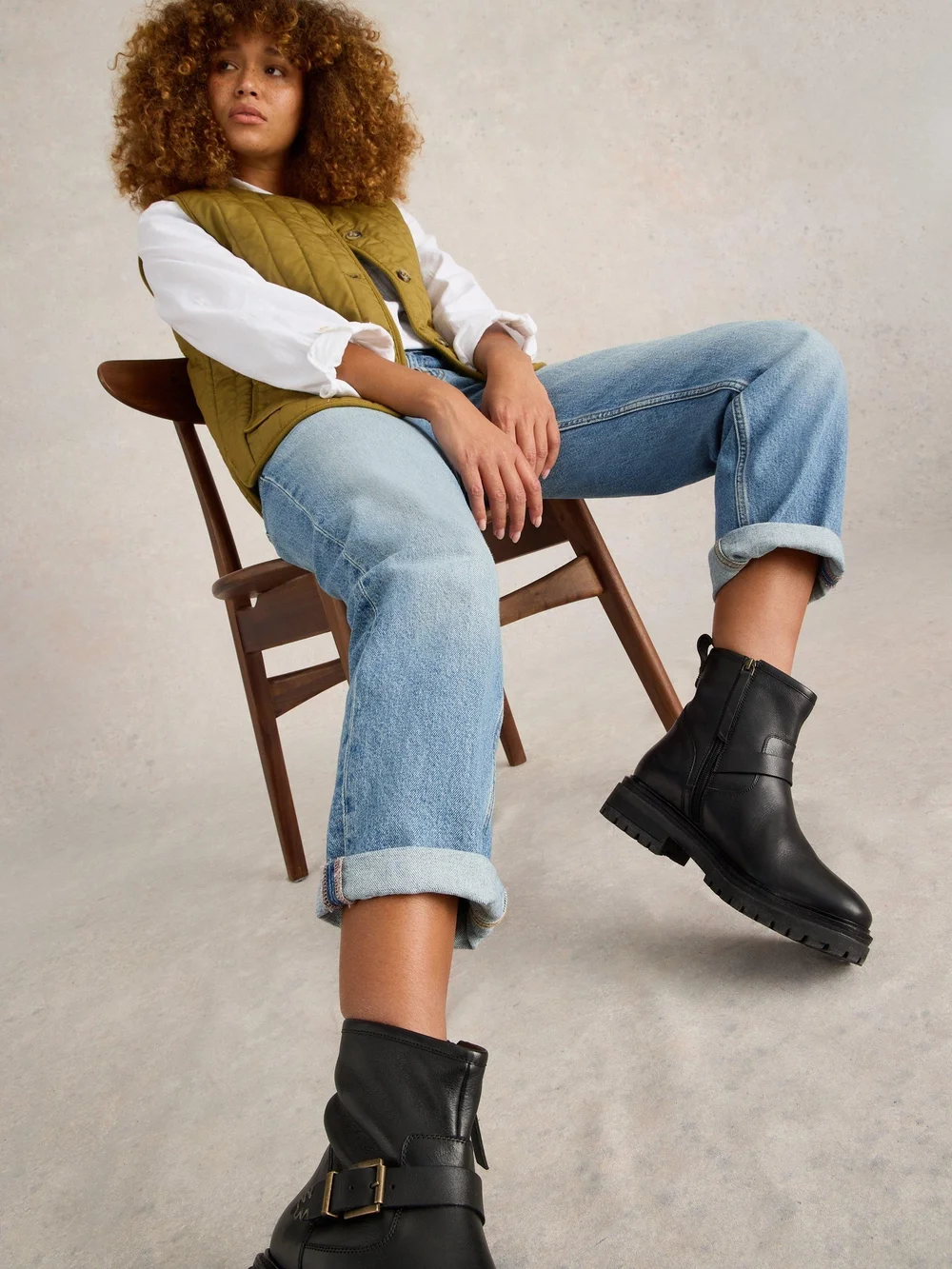Straight Jeans Charlie - Mid Denim - 52/R Bild 1