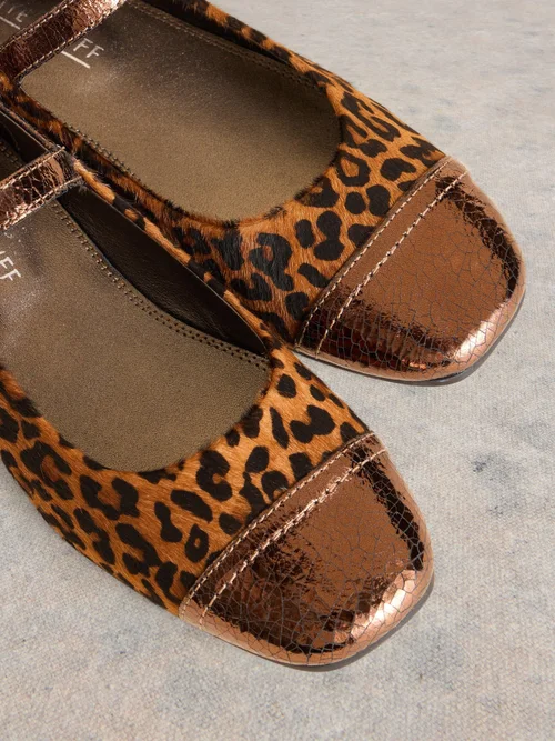 Mary Jane Schuhe Loral - Brown Mlt - 36 Bild 4