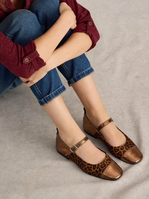 Mary Jane Schuhe Loral - Brown Mlt - 36 Bild 2