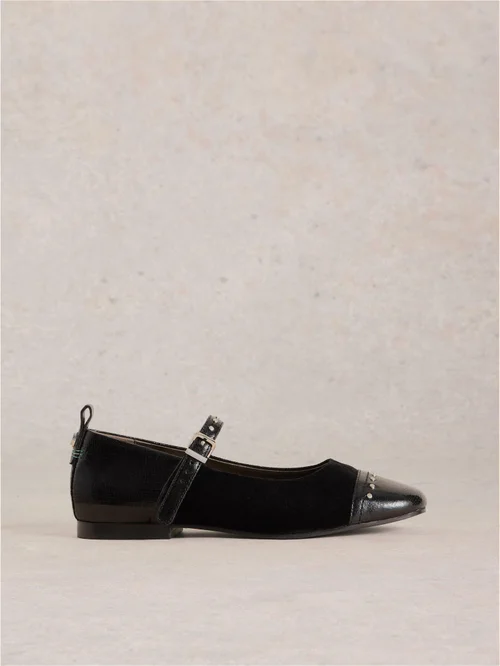 Mary Jane Ballerina Loral - Pure Blk - 39 Bild 1