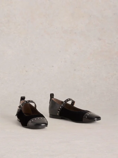 Mary Jane Ballerina Loral - Pure Blk - 39 Bild 3