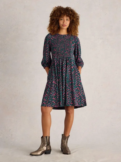 Jerseykleid Maeva - Teal Pr - 52 Bild 2