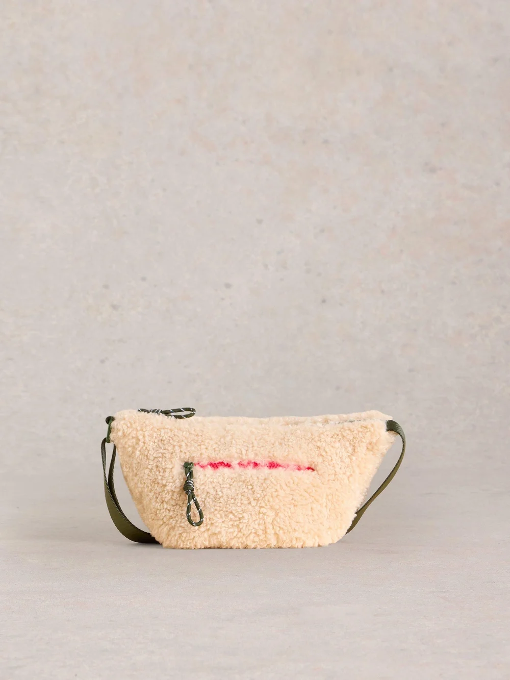 Crossbody-Bag Meadow aus Teddyfell - Lgt Nat - EINHEITSGRÖSSE Bild 1