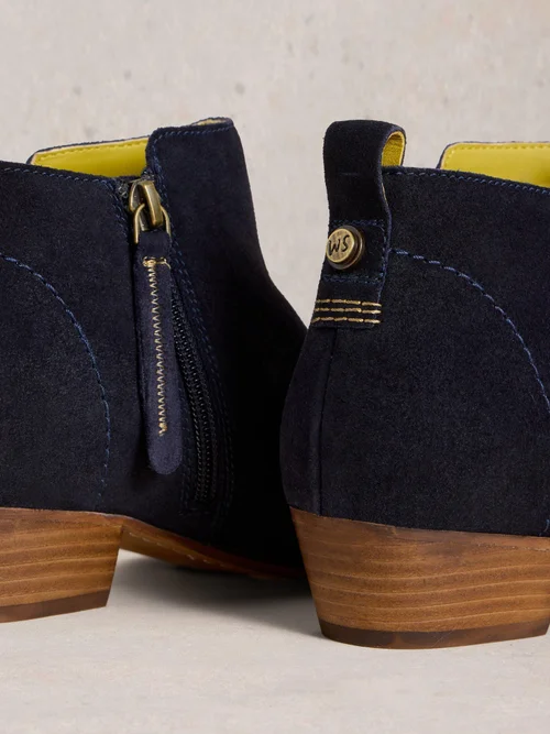 Wildlederstiefeletten Willow - Dark Navy - 41 Bild 3