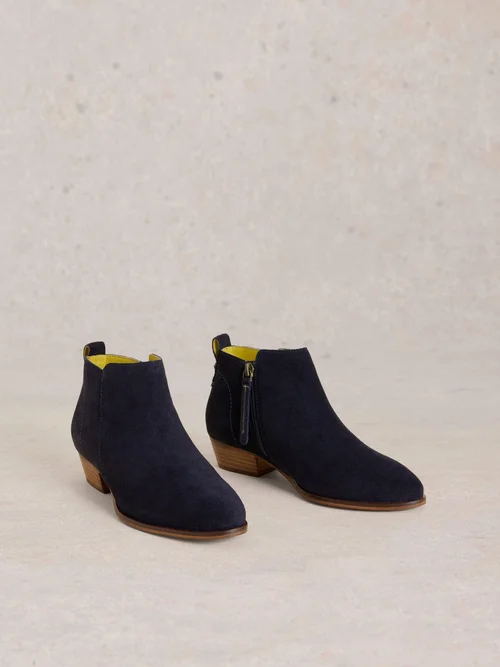 Wildlederstiefeletten Willow - Dark Navy - 41 Bild 2
