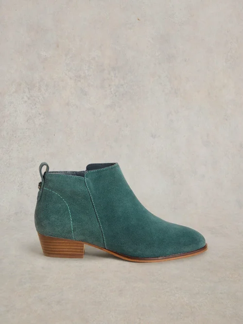 Wildlederstiefeletten Willow - Dk Teal - 39 Bild 1