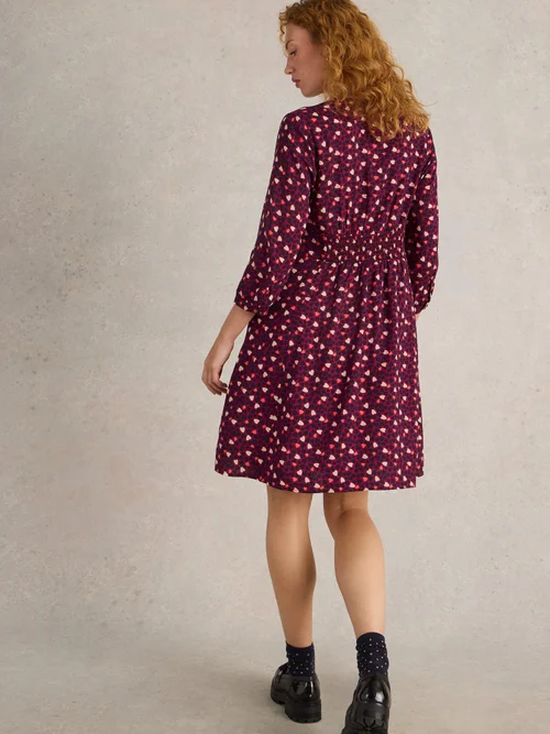 Kleid Frances - Plum Pr - 44 Bild 4