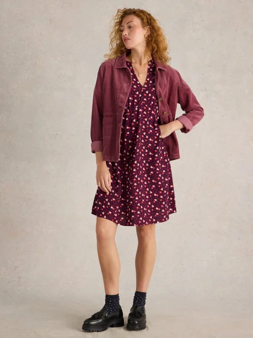 Kleid Frances - Plum Pr - 44 Bild 2