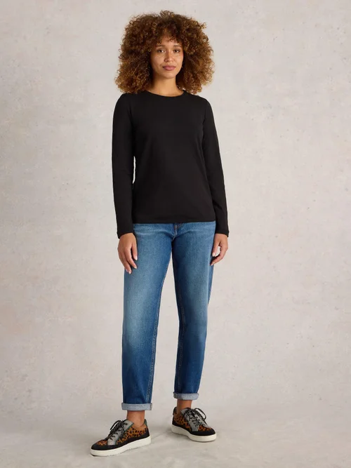 Langarmshirt Clara - Pure Blk - 50 Bild 2