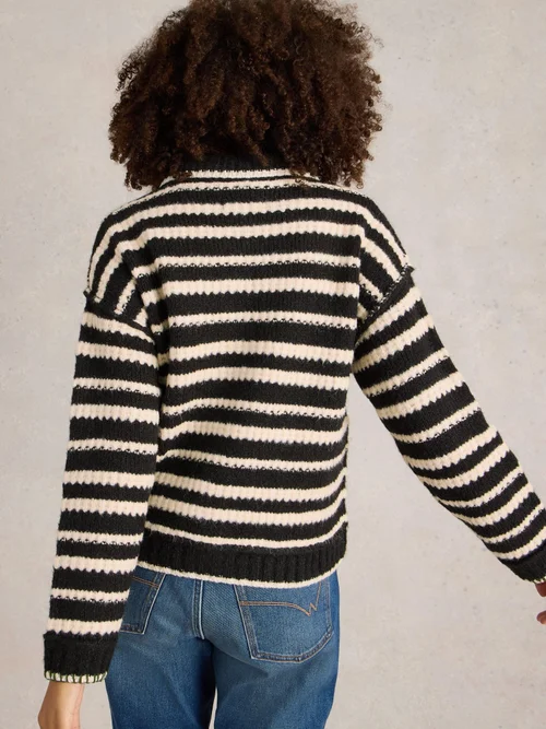 Strickjacke Tyler - Blk Mlt - 50 Bild 4