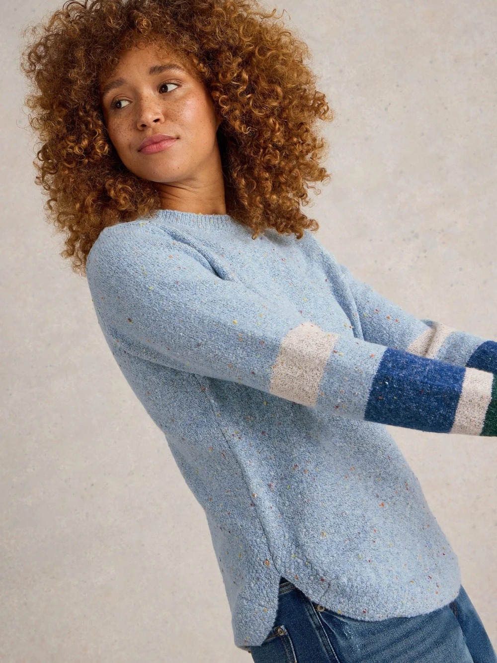 Pullover Talia - Blue Mlt - 50 Bild 1