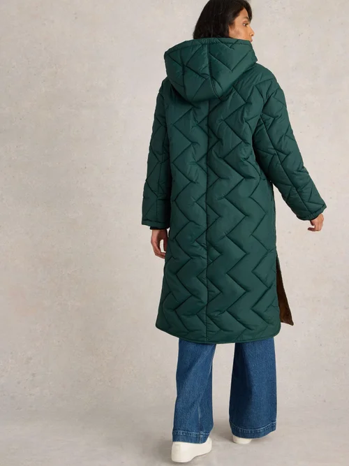 Steppmantel Sloane - Dk Green - 52/R Bild 4