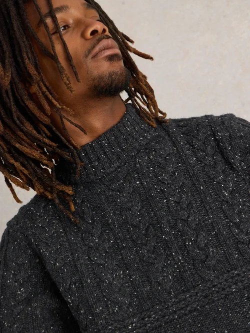 Pullover Berkeley mit Rundhalsausschnitt - Charc Grey - XS Bild 3