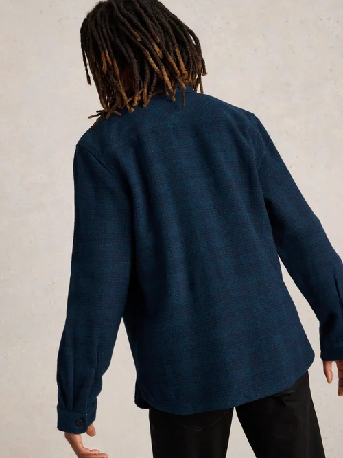 Oberhemd Darwen - Navy Multi - XS Bild 4