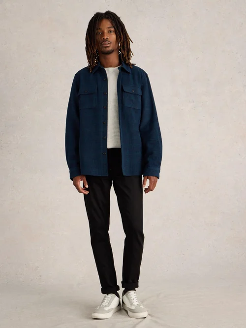 Oberhemd Darwen - Navy Multi - XS Bild 2