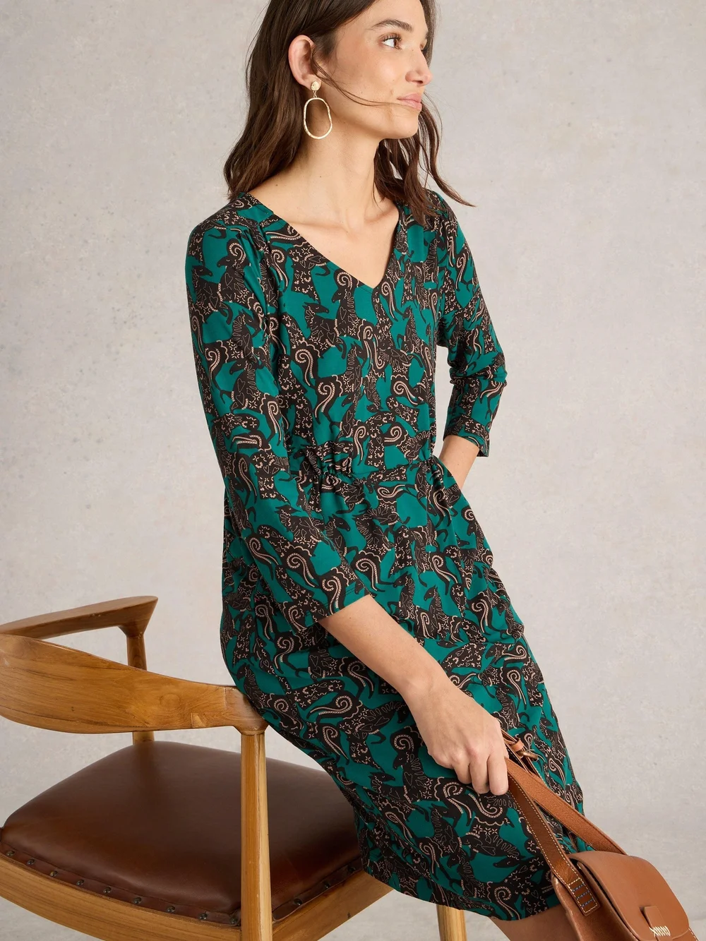 Jerseykleid Tallie - Blk Mlt - 34/R Bild 1