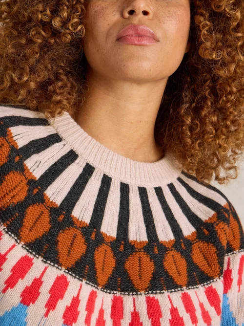 Norwegerpullover Allie - Nat Mlt - 52 Bild 3
