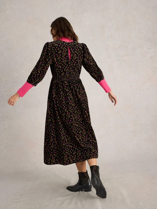 Kordkleid Lucy - Blk Pr - 52/R Bild 4