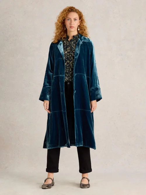 Duster Coat Freya - Dk Teal - XS Bild 2