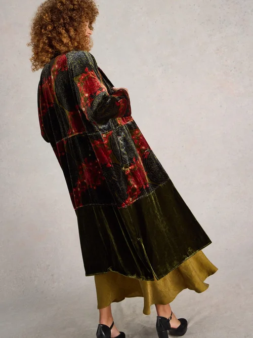 Duster Coat Freya - Green Pr - XXXL Bild 4