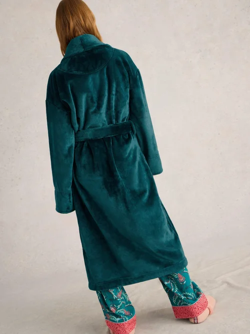 Bademantel Clover - Mid Teal - XL Bild 4