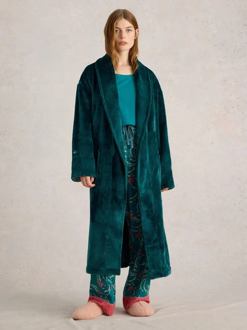 Bademantel Clover - Mid Teal - XL Bild 2