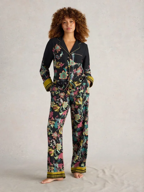 Pyjamaoberteil Nina - Blk Pr - XXXL Bild 2
