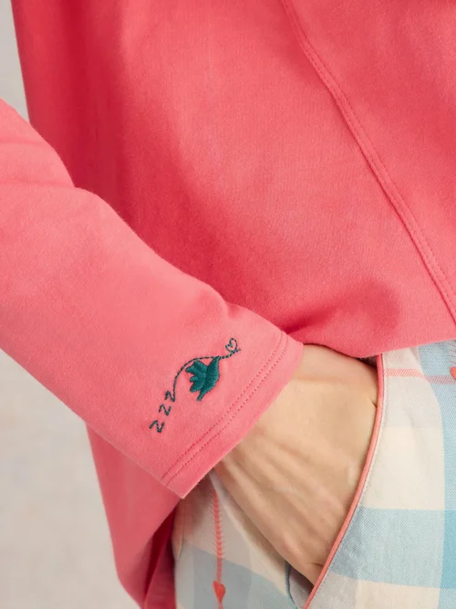 Pyjamatop Eva aus Jersey - Brt Pink - XL Bild 3