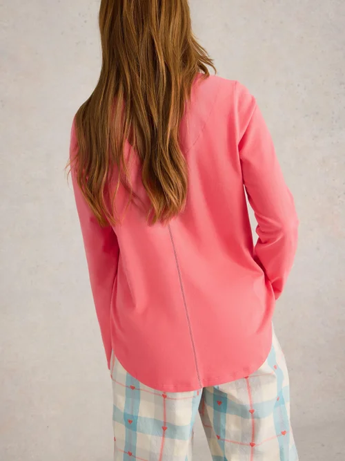 Pyjamatop Eva aus Jersey - Brt Pink - XL Bild 4