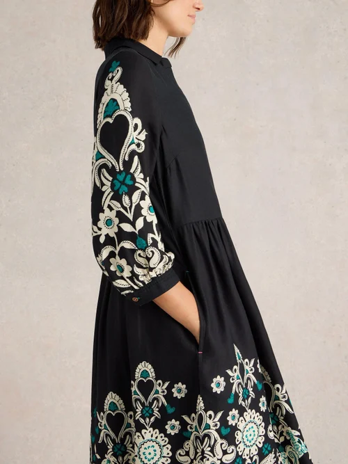Blusenkleid Alice - Blk Pr - 36/R Bild 3