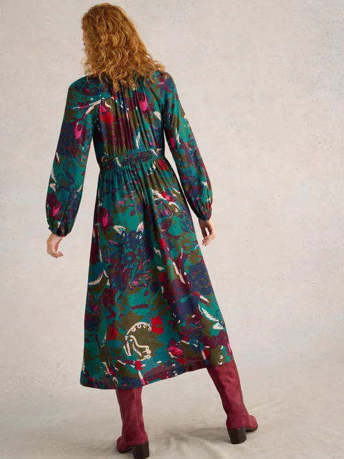 Midikleid Izzy - Green Pr - 52/R Bild 4