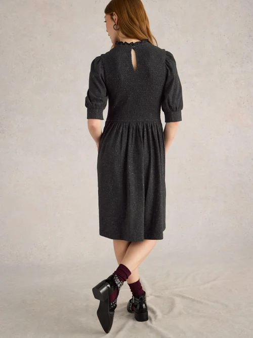 Glitzerndes Jerseykleid Molly - Charc Grey - 42/R Bild 4