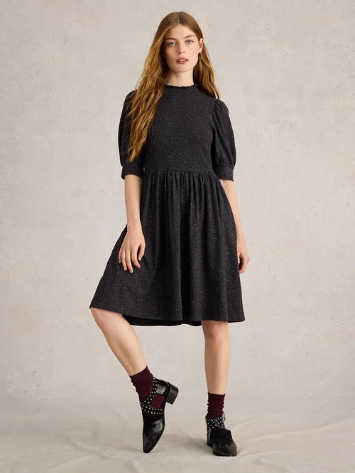Glitzerndes Jerseykleid Molly - Charc Grey - 42/R Bild 2