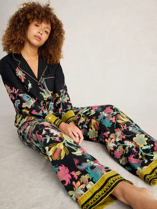 Pyjamahose Nina - Blk Pr - XXXL/S Bild 1