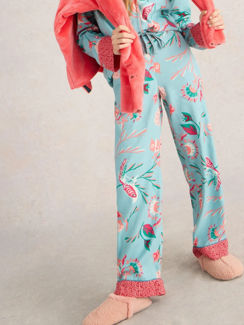 Pyjamahose Nina - Blue Pr - XS/R Bild 1