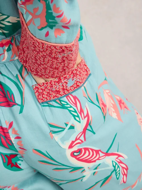Pyjamahose Nina - Blue Pr - XS/R Bild 3