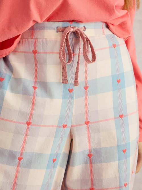 Karierte Pyjamahose Nina - Grey Mlt - S/R Bild 3