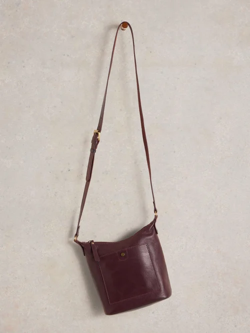 Mini Fern Crossbody-Tasche aus Leder Bild 3