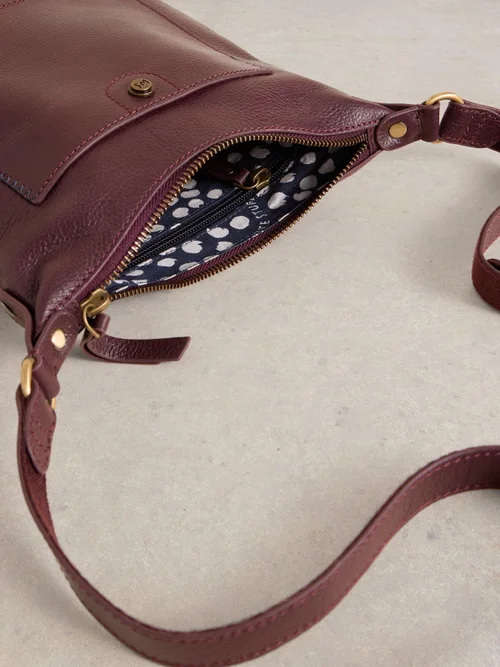 Mini Fern Crossbody-Tasche aus Leder Bild 4