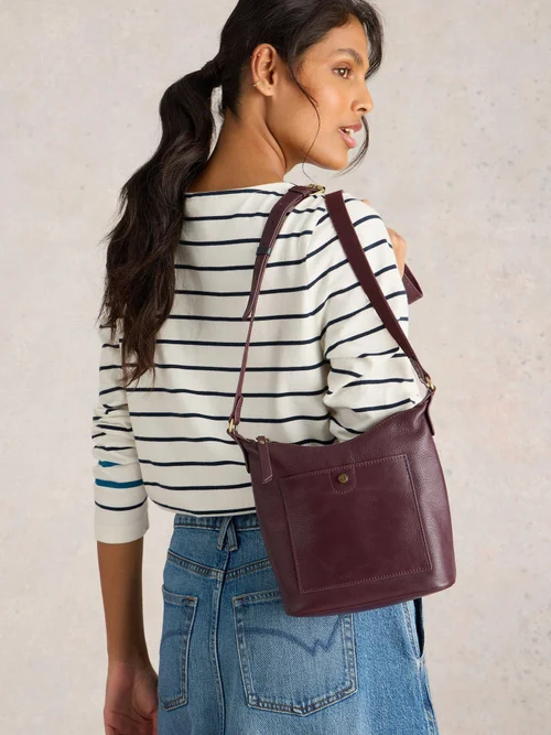 Mini Fern Crossbody-Tasche aus Leder Bild 2
