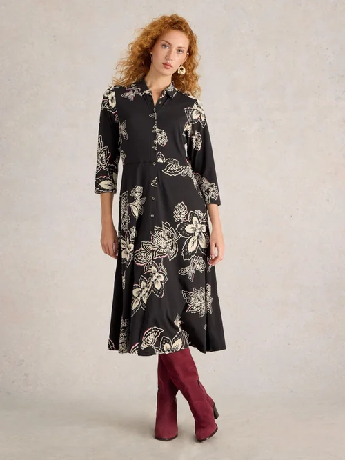 Blusenkleid Rua aus Jersey - Blk Pr - 52/R Bild 2