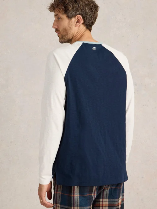 Longsleeve Raglan - Navy Multi - S Bild 4
