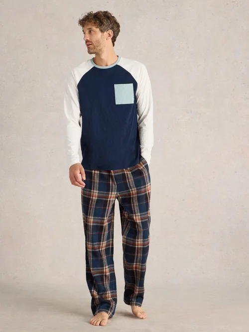 Longsleeve Raglan - Navy Multi - S Bild 2