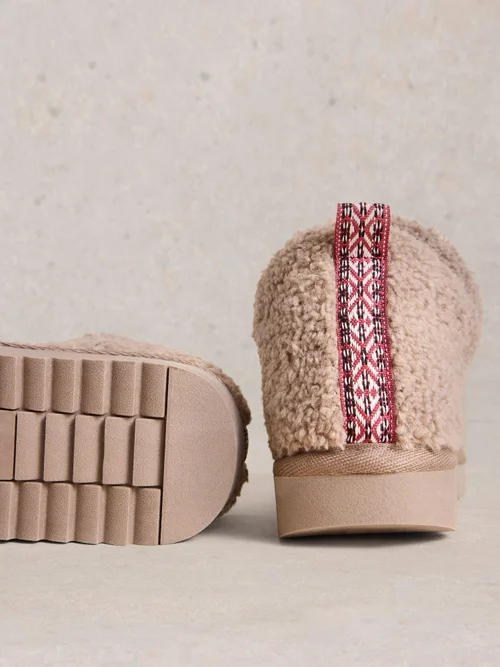 Booties aus Teddyfell - Dk Nat - S Bild 3