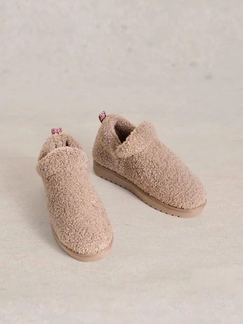 Booties aus Teddyfell - Dk Nat - S Bild 2