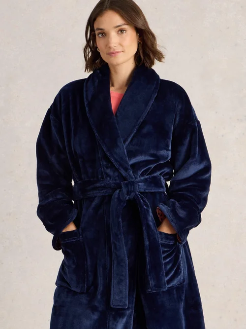 Bademantel Clover - Dark Navy - XXXL Bild 3