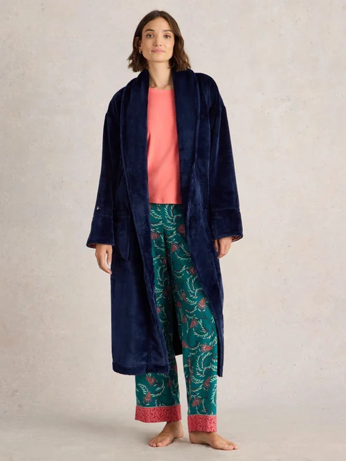 Bademantel Clover - Dark Navy - XXXL Bild 2