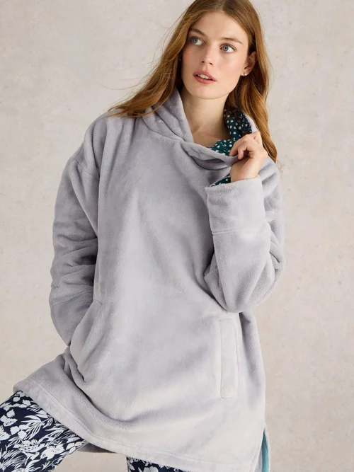 Kuschelhoodie Clover - Lgt Grey - L Bild 3