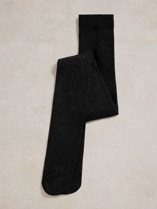 Glitzernde Strumpfhose Sienna - Blk Mlt - S Bild 2