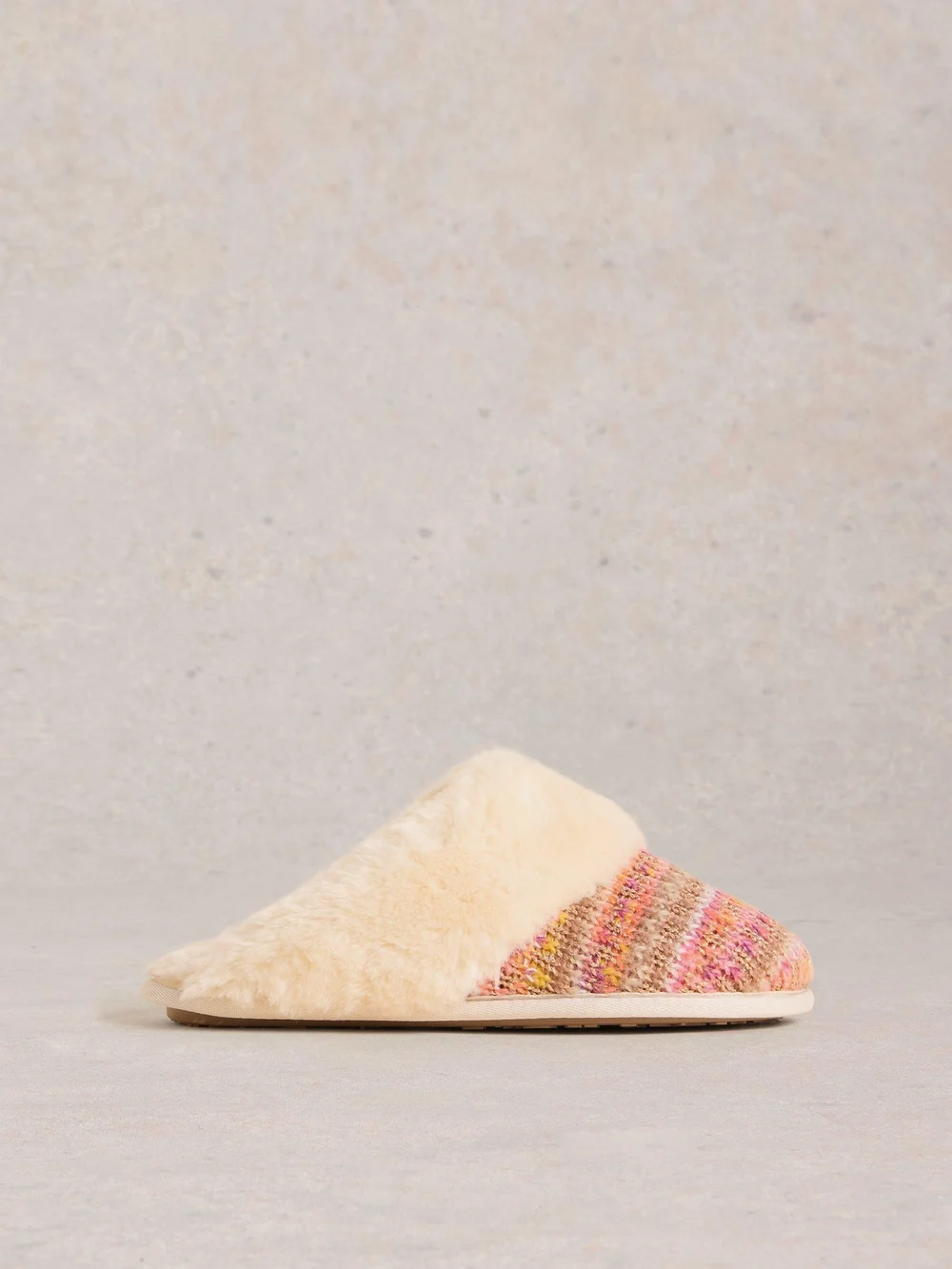 Gestrickte Pantoletten - Nat Mlt - S Bild 1